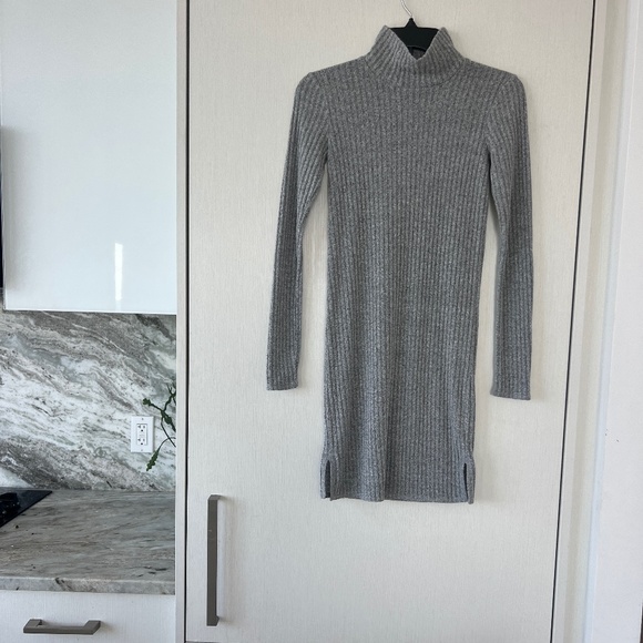 Wilfred Free Grey mock neck dress - Picture 1 of 4